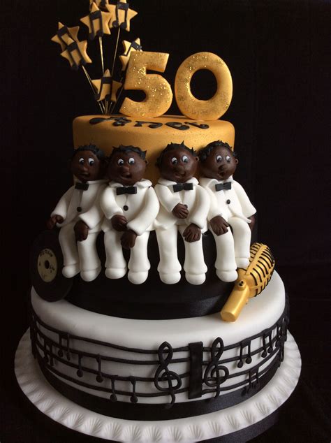 Motown inspired magic cake